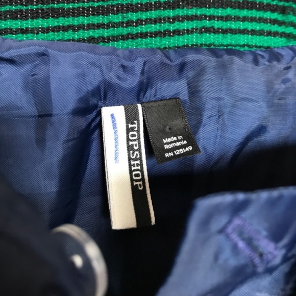 Topshop Premium Quilted Zip Skirt Mini Hardware - Picture 8 of 8